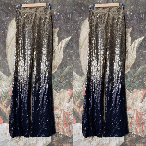 New Free People x Neon Blonde Studio Ombre Pants - Picture 2 of 3